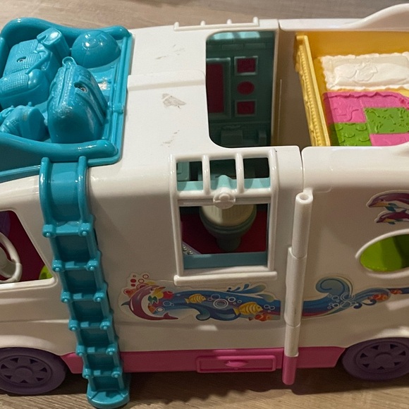 Fisher-Price Loving Family Beach Vacation Mobile Home No Accessories - Picture 3 of 5